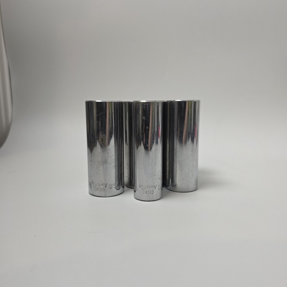Used 1/2" Drive Deep Sockets Chrome See Pics for Descriptions‎ #0778